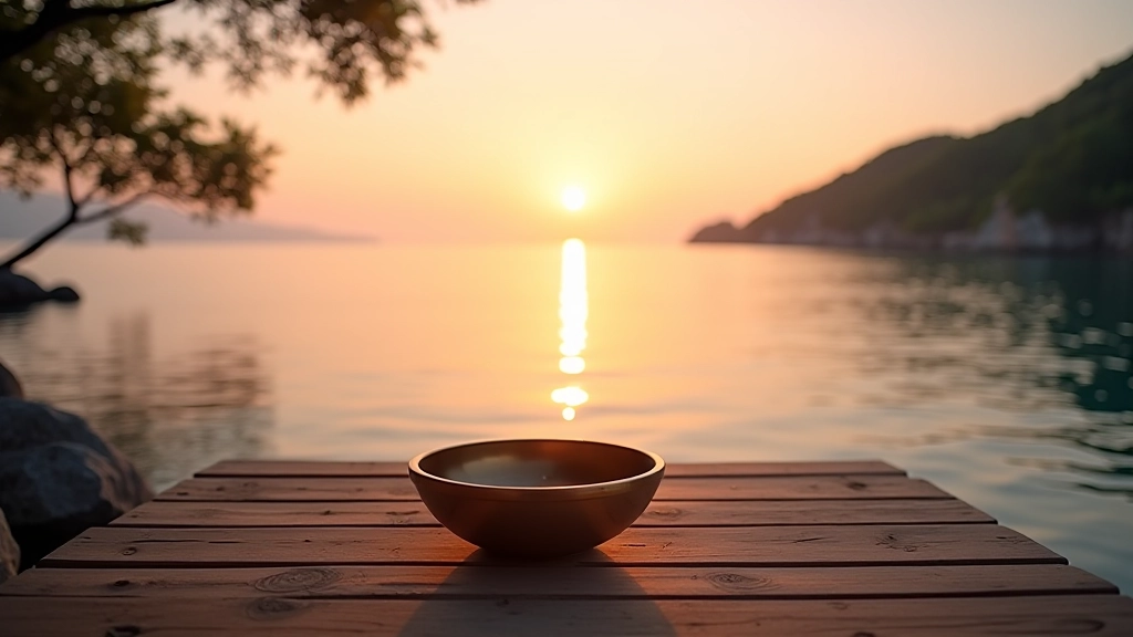 Lamma Island meditation space overlooking water